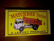 Matchbox no3 bedford for sale  STOURPORT-ON-SEVERN