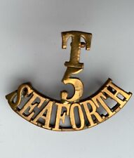 Seaforth highlanders brass for sale  HUDDERSFIELD
