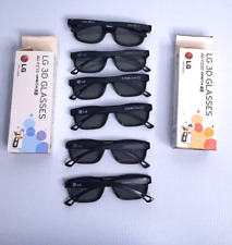Óculos LG 3D AG-F200 e AG-F210 cinema 3D genuíno fabricante de equipamento original LED HDTV teatro preto comprar usado  Enviando para Brazil