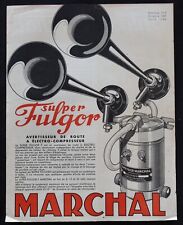 1942 marchal fulgor d'occasion  Expédié en Belgium