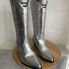Womens silver cowboy for sale  MORECAMBE