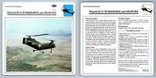 Used, Piasecki-H-21 Workhorse & Shawnee - Land Based - Warplanes Collectors Club Card for sale  SLEAFORD