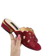 Chinelos femininos casuais FlatS ocos com strass sapatos de festa ao ar livre comprar usado  Enviando para Brazil