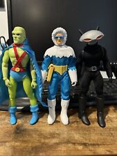 Mattel Retro DC Super Heroes Captain Cold Black Manta Martian Manhunter figures for sale  Shipping to South Africa