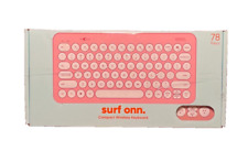Surf Onn Compact Wireless Keyboard 78 Keys Pink in Original Box for sale  Shipping to South Africa