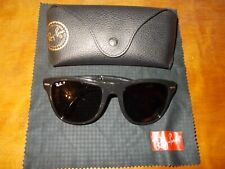 Gafas de sol Ray Ban RB 4105 601/58 plegables Wayfarer negras verdes 54 mm polarizadas, usado segunda mano  Embacar hacia Mexico