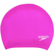 Boné de banho Speedo cabelo longo silicone rosa cerise academia fitness grátis Reino Unido P&P comprar usado  Enviando para Brazil