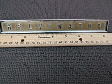 Rare Vintage Retro Kelvinator Fridge Plate Decor for sale  Shipping to South Africa