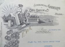 1905 lettera commerciale usato  Teramo