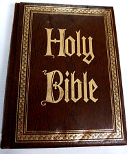 Omega 1971 Holy Bible Large King James Version Red Letter Reference Edition , used for sale  Shipping to South Africa