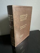 Tratado de Derecho Civil de Louisiana - Ley y Práctica de Seguros Volumen 15 1986 HC DE COLECCIÓN segunda mano  Embacar hacia Argentina