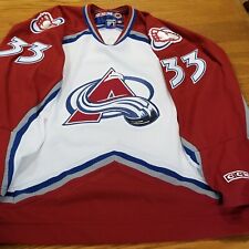 Used, Colorado Avalanche Patrick Roy CCM Vintage NHL Hockey Jersey Size XXL 2XL White  for sale  Waterford