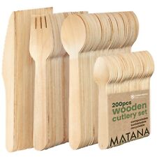 200 wooden cutlery for sale  COALVILLE