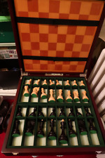 Schachspiel holzfiguren schach gebraucht kaufen  Langen