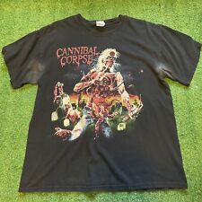 Camisa De Colección 2002 Cannibal Corpse Eaten Back To Life Grande RARA segunda mano  Embacar hacia Argentina