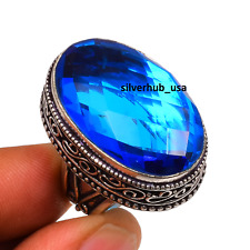 Tanzanite Gemstone 925 Sterling Silver Ring Mother's Day Jewelry SE-1298 for sale  Shipping to South Africa