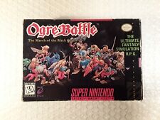Usado,  Ogre Battle The March of the Black Queen Snes USA Super Nintendo VERY RARE  comprar usado  Enviando para Brazil
