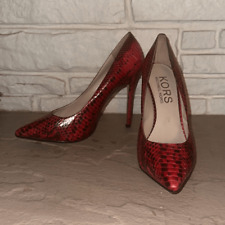 Kors Michael Kors Snakeskin Pumps Sz 8.5 for sale  Shipping to South Africa