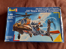 Revell 1/48 AH-64D Longbow Apache '100 Years Military Aviation' (Netherlands). for sale  Shipping to South Africa