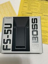 Pedal de efeitos de guitarra Boss FS-5U sem trava pedal volume guitarra novo na caixa comprar usado  Enviando para Brazil