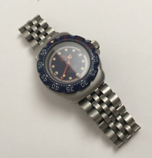 Autêntico TAG Heuer F1 Vintage Relógio Feminino de Aço Inoxidável Mostrador Azul 070 comprar usado  Enviando para Brazil