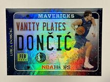 2020-21 Luka Doncic NBA Hoops Vanity Plates Holo #10 Dallas Mavericks for sale  Shipping to South Africa