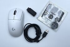 Mouse inalámbrico para juegos Logitech PRO X SUPERLIGHT - blanco segunda mano  Embacar hacia Mexico
