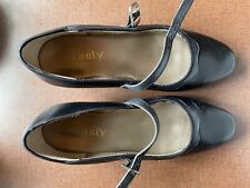 Black leather shoes for sale  HASLEMERE