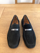 Mens black suede for sale  LEIGH-ON-SEA