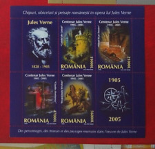 Rumänien 2005 100. Todestag Jules Verne Block 352 **/MNH/Postfrisch. Michel 10€ segunda mano  Embacar hacia Argentina