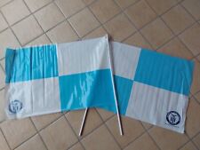 Usato, Coppia di bandiere da collezione finale Coppa Italia Lazio - Sampdoria 2009 usato  Francavilla Al Mare