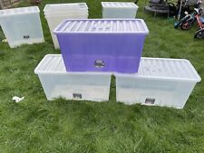 Plastic storage boxes for sale  LONDON