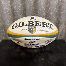 Usado, Bola vintage Gilbert Rugby Union League Super 12 - talla 5 segunda mano  Embacar hacia Argentina