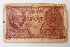 Banconota lire 1944 usato  Trapani