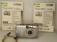 CANON POWERSHOT DIGITAL ELPH SD800 IS 7.1MP COM MANUAIS **POR FAVOR LEIA**, usado comprar usado  Enviando para Brazil