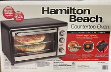 Torradeira de bancada Hamilton Beach forno pizza aço inoxidável recondicionado comprar usado  Enviando para Brazil