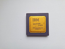 IBM 6x86 P120+ 6x86-2V2P120GC 6x86 rara tapa redonda vintage CPU DORADO segunda mano  Embacar hacia Argentina