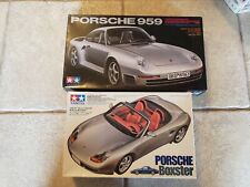 Tamiya Porsche Model Kit Lot - Porsche 959 and Boxter, used for sale  Youngsville