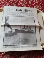 Antique daily mirror for sale  NEW MALDEN