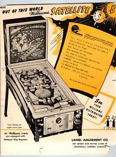 Satellite pinball flyer for sale  Collingswood