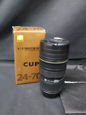 Nikon 1:1 Nikkor Lens AF-S Nikkor 24-70mm f/2.8G ED - DRINKING CUP TUMBLER  for sale  Shipping to South Africa