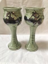 Pair art pottery for sale  Chesapeake