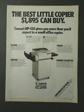 "Canon np 150 1984 copiadora de papel liso ""Más de lo que esperas"" anuncio de revista segunda mano  Embacar hacia Mexico
