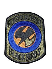 USAF 8th special op squadron “blackbirds” patch, used for sale  BURTON-ON-TRENT