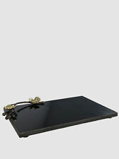 $175 Michael Aram Black Granite Gold Orchid Small Cheese Cutting Board for sale  Shipping to South Africa