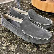 Zapatos Hush Puppies para hombre 11 Hpo2 mocasín flexible cuero gamuza azul sin cordones informales segunda mano  Embacar hacia Mexico