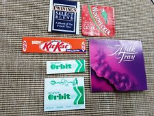 1990s wrappers labels for sale  MATLOCK