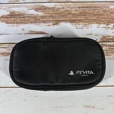 Estojo oficial Sony Playstation PS Vita preto viagem com zíper armazenamento de jogos comprar usado  Enviando para Brazil