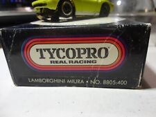 Usado, Coche tragamonedas vintage Tyco Pro Ho verde Lamborghinni Miura caja original/lbl segunda mano  Embacar hacia Argentina