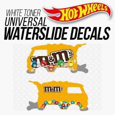 Adesivo WaterSlide universal branco personalizado escala 1/64 KOOL KOMBI M&M para Hot Wheels comprar usado  Enviando para Brazil